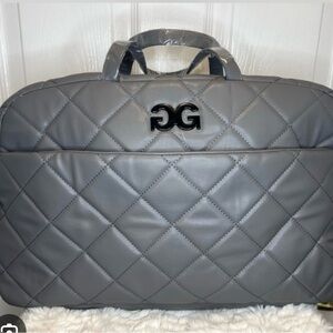 Gray Quilted WEEKENDER bag